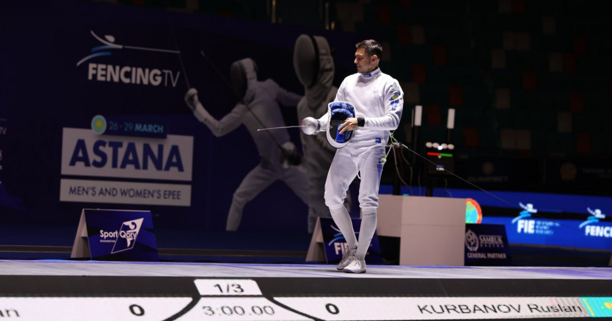 Руслан Құрбанов Астанада өткен Әлем кубогында күміс жүлде иеленді