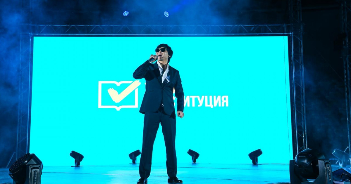 Сыр өңірінде жаңа Конституция жобасын қолдауға бағытталған іс-шараға 20 мыңға жуық адам жиналды