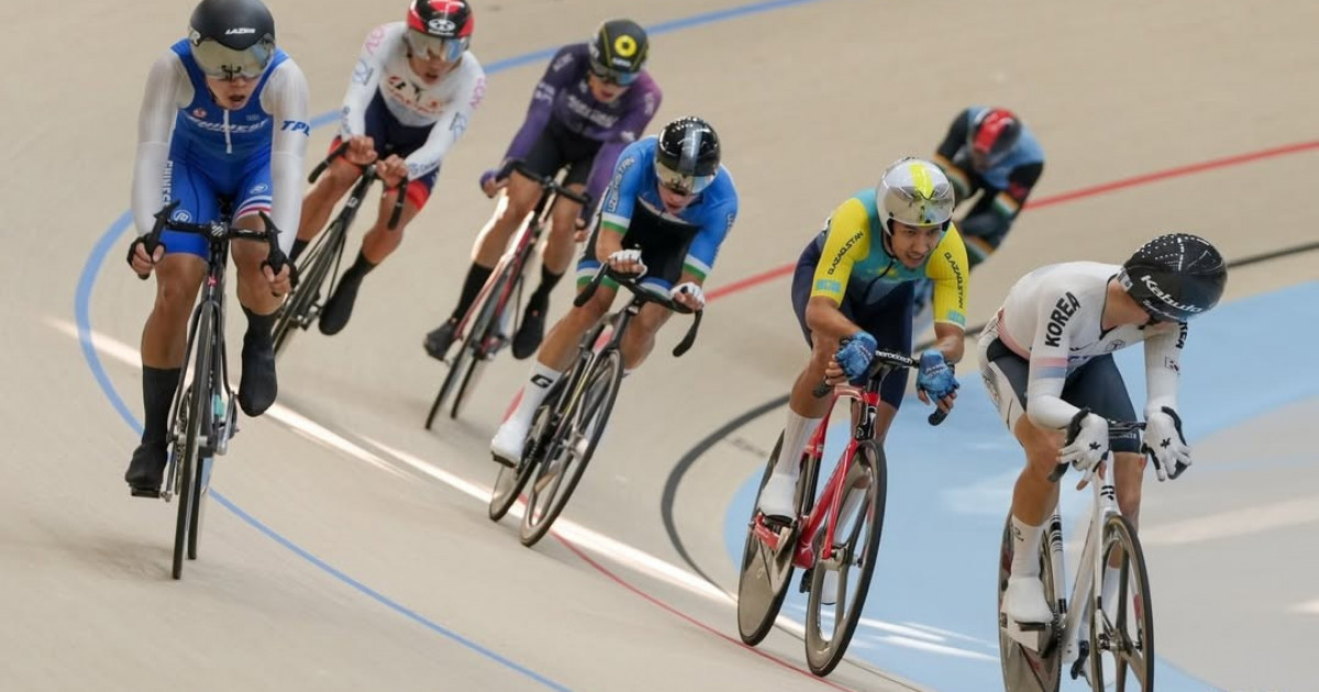 Велошабандоз Әлішер Жұмақанов Азия чемпионатында күміс медаль еншіледі