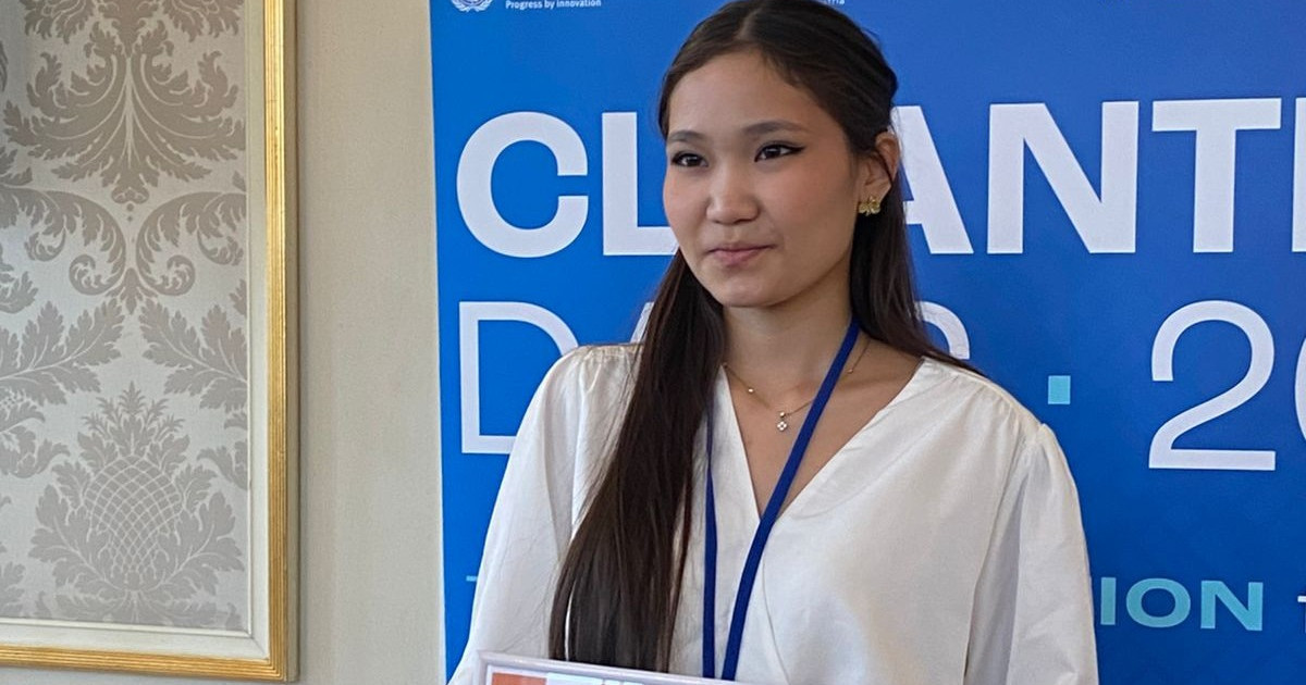 11-сынып оқушысы ауызсу тапшылығын шешті