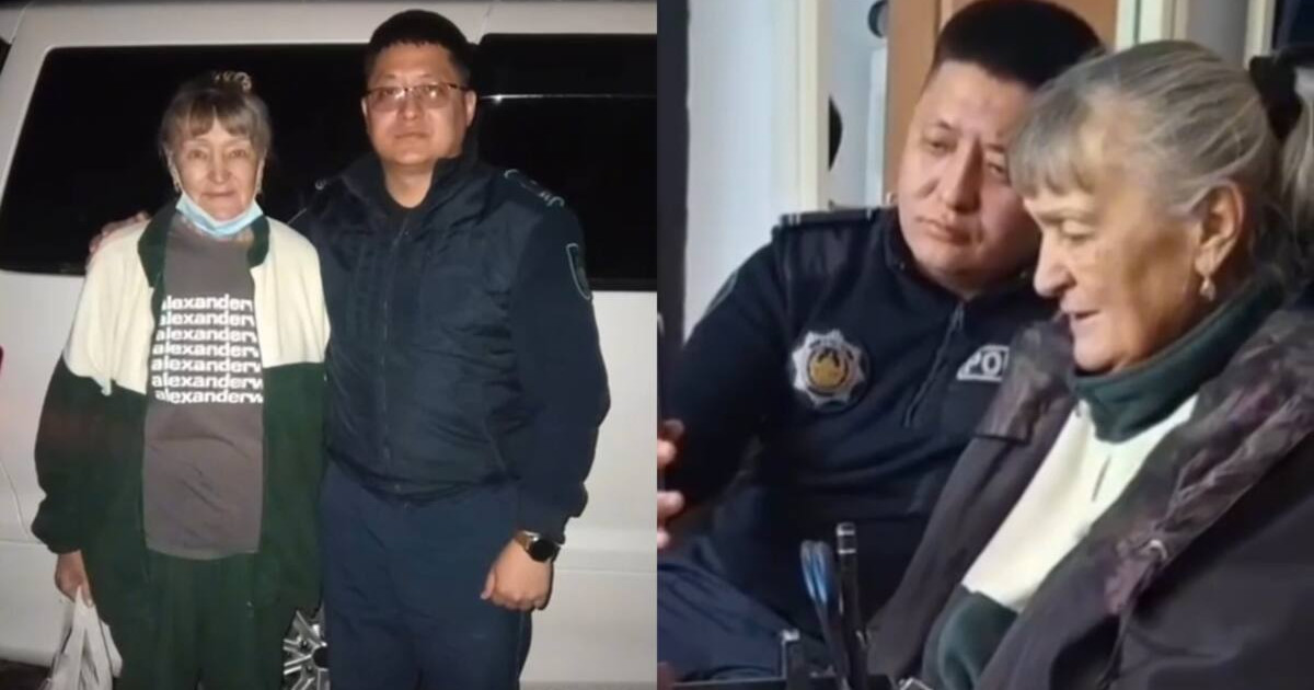 30 жылдан кейінгі кездесу: Ақтөбе облысында учаскелік полицей қарт ананы балаларымен қауыштырды