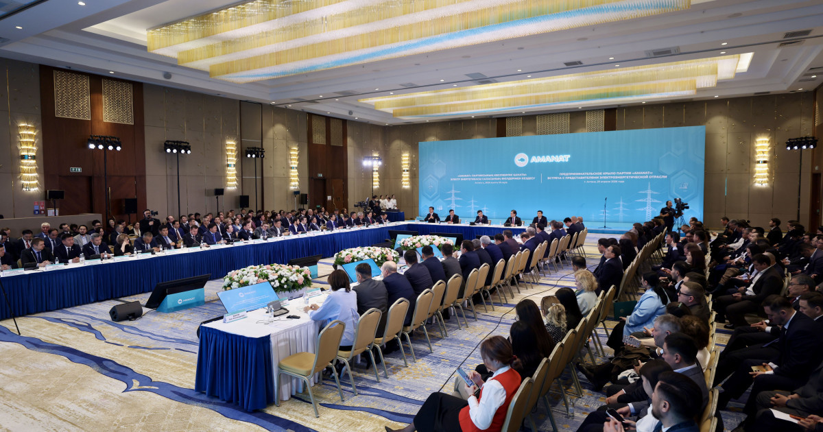 «AMANAT»: энергетиканы дамыту үшін ұзақмерзімді тарифтер қажет
