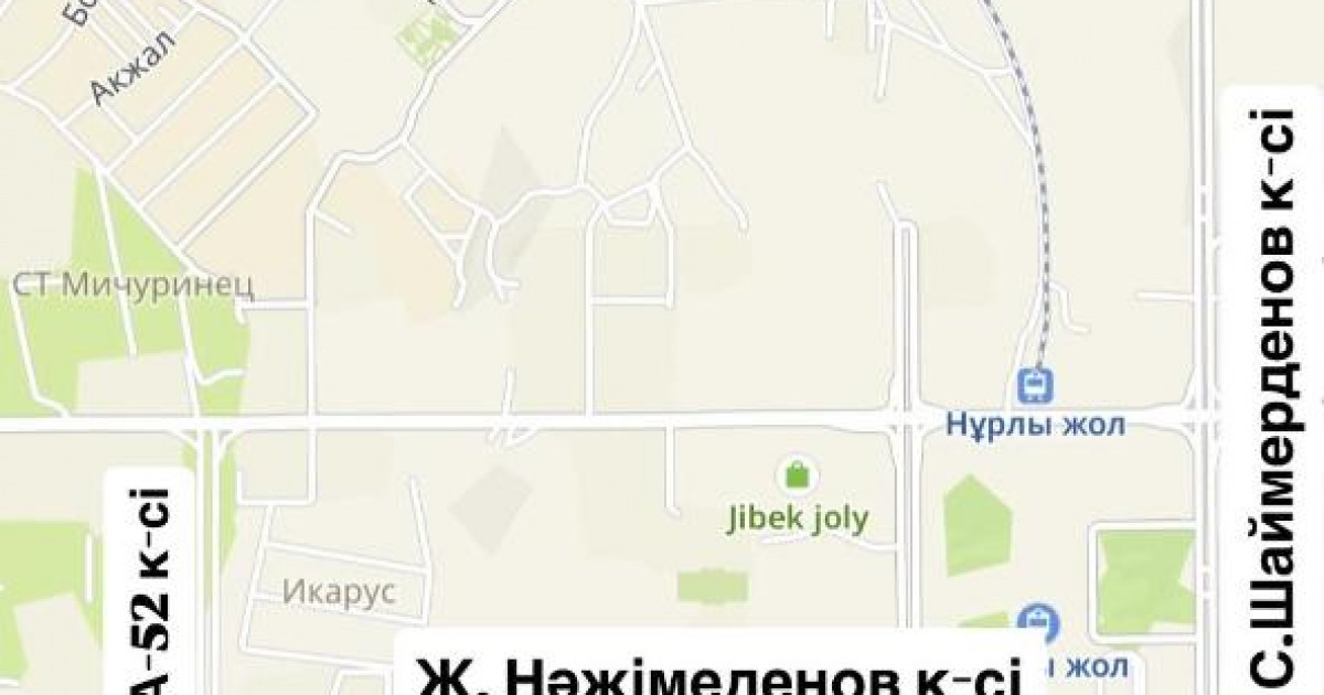 Астанада Ж.Нәжімеденов көшесінің бір бөлігі жөндеу жұмысына байланысты жабылады