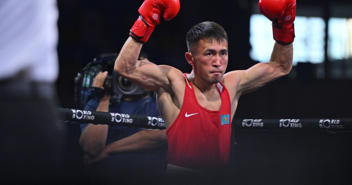 Боксшы Махмұд Сабырхан Азия чемпионатының финалына шығу үшін жұдырықтаспақ