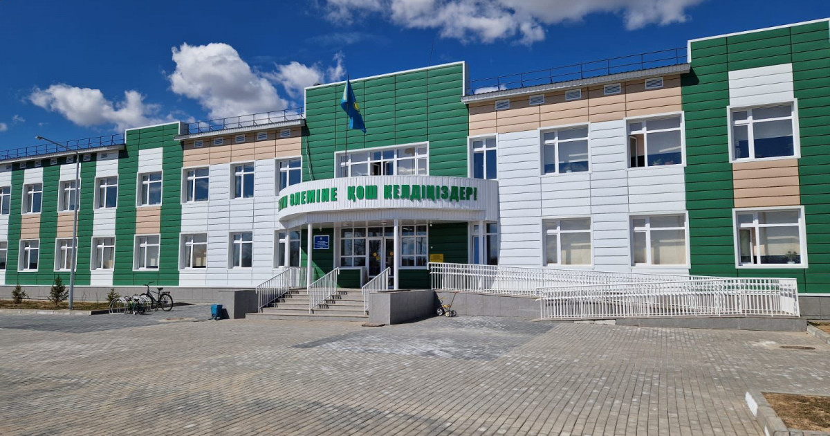 «Халықпен бірге!»: Қарағанды облысында жаңа мектеп ашылды