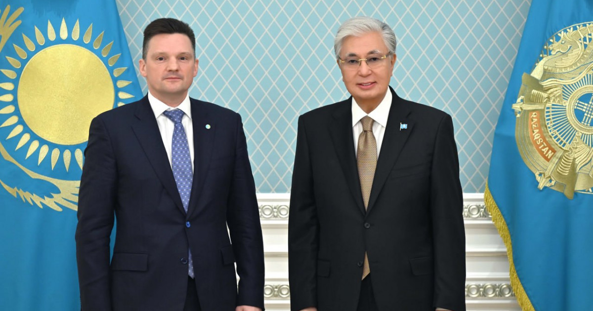 Қасым-Жомарт Тоқаев Еуразиялық даму банкінің басқарма төрағасы Николай Подгузовты қабылдады