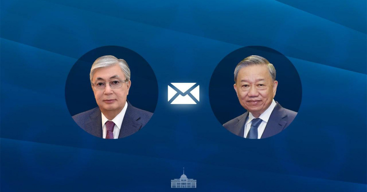 Қасым-Жомарт Тоқаев Вьетнам президенті То Ламды құттықтады