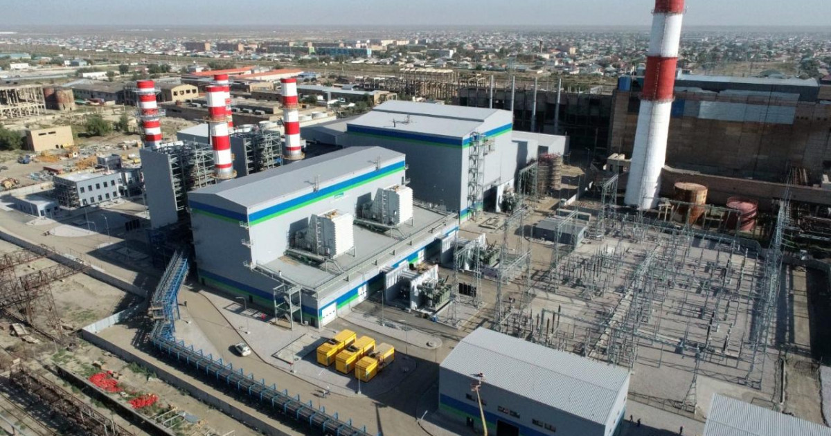 Қызылорданың жаңа газ электр стансасы  тәулік бойы энергия өндіре бастады