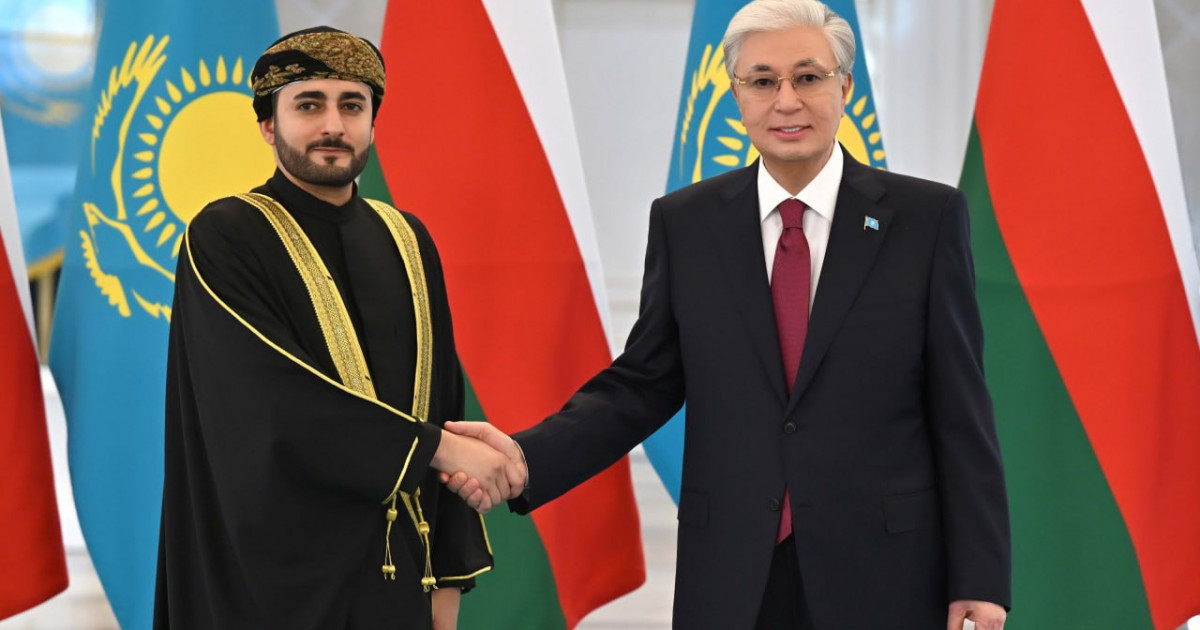 Мемлекет басшысы Зиязин бен Хайсам Әл Саидты қабылдады