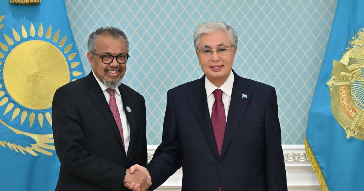 Президент Дүниежүзілік денсаулық сақтау ұйымының бас директорымен кездесті