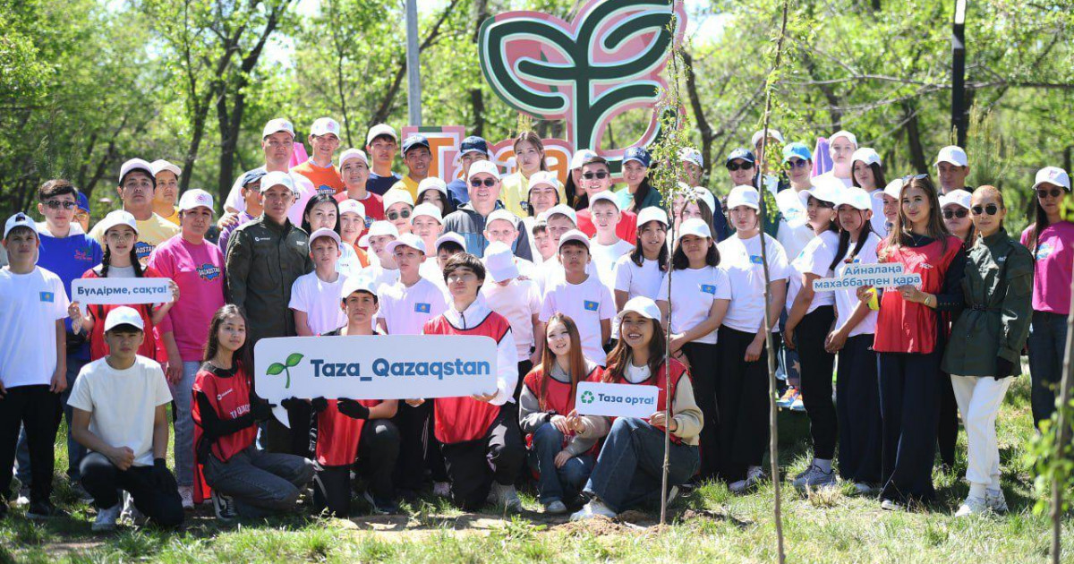 «Таза Қазақстан»: Алматы облысында өткен сенбілікке 47 мың адам қатысты