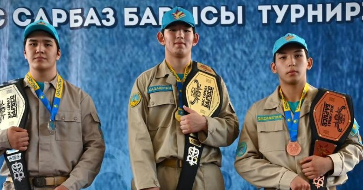 Жетісуда «Жас сарбаз барысы» республикалық турнирінің жеңімпаздары анықталды