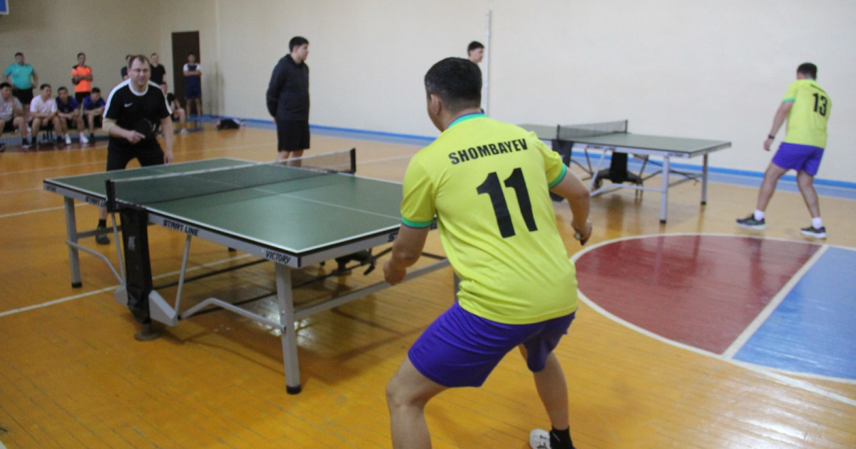 Ұлттық ұланда үстел теннісінен турнир жеңімпаздары анықталды