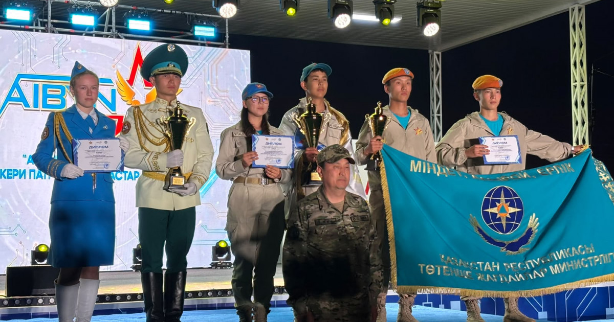 Ұлттық ұланның «Жас бүркіт» командасы «Айбын-2026» халықаралық жиынында жеңіс тұғырынан көрінді
