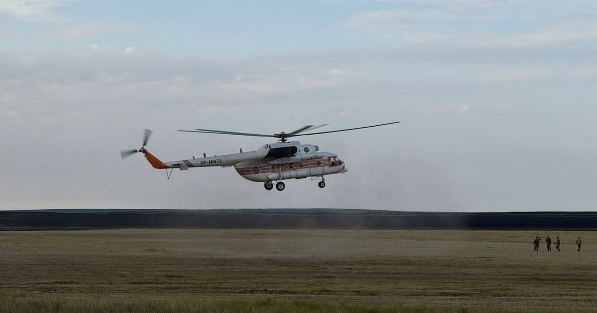 38 тонна су төгілді: Ақмола облысындағы алапат өрттің беті қайтты