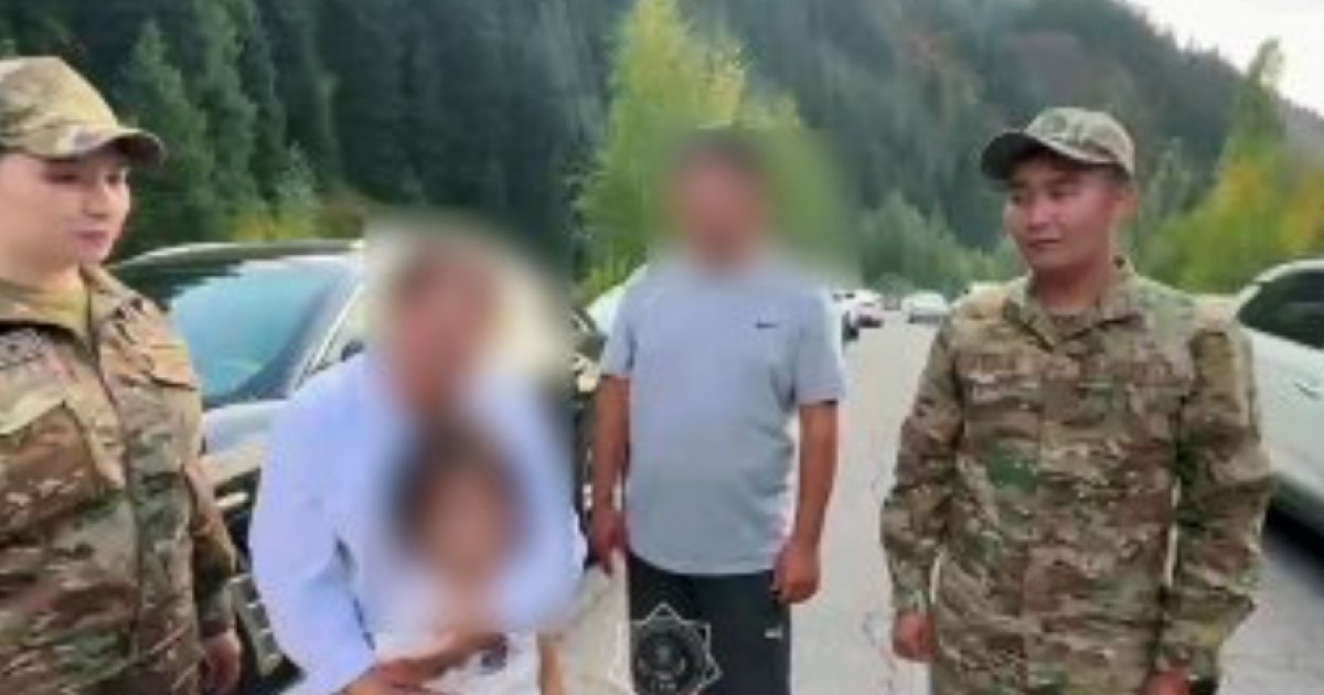 Алматы тауларында 6 жасар қыз ата-анасынан адасып қалды