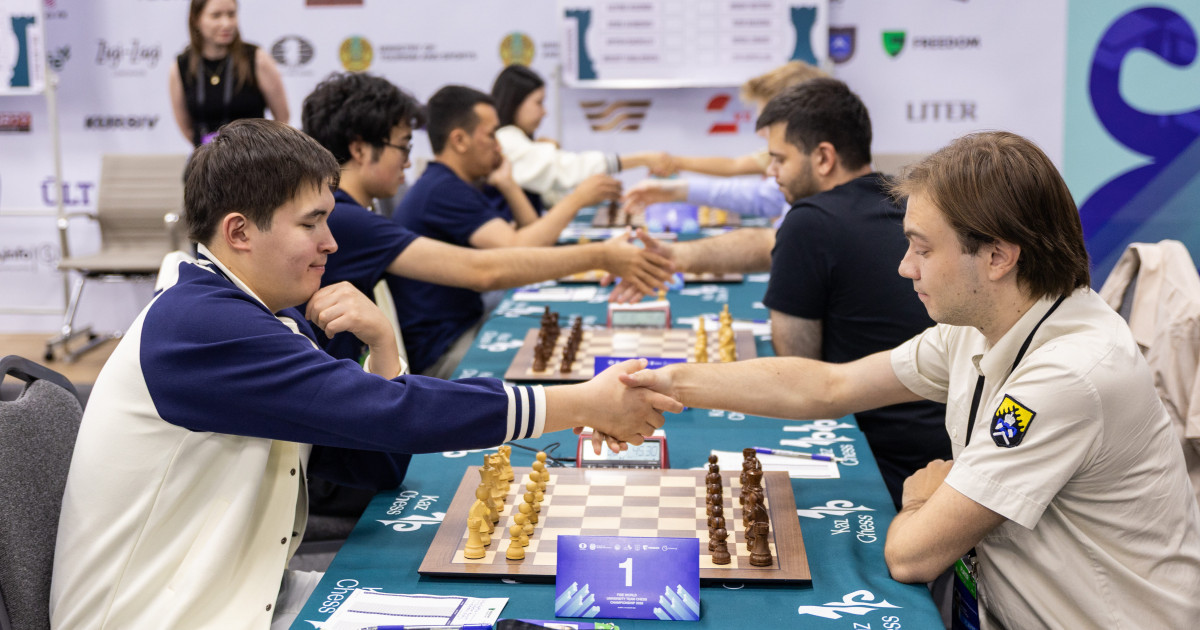 Алматыда FIDE World University Team Chess Championship 2026 финалистері анықталды