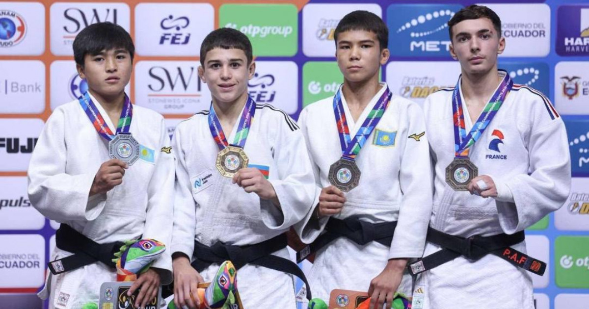 Дзюдошы Әділжан Нұрбекен әлем чемпионатының күміс жүлдегері атанды