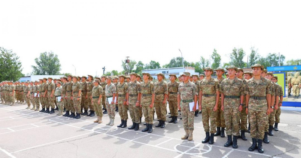 Әскери-инженерлік институт кіші мамандарды даярлап шығарды