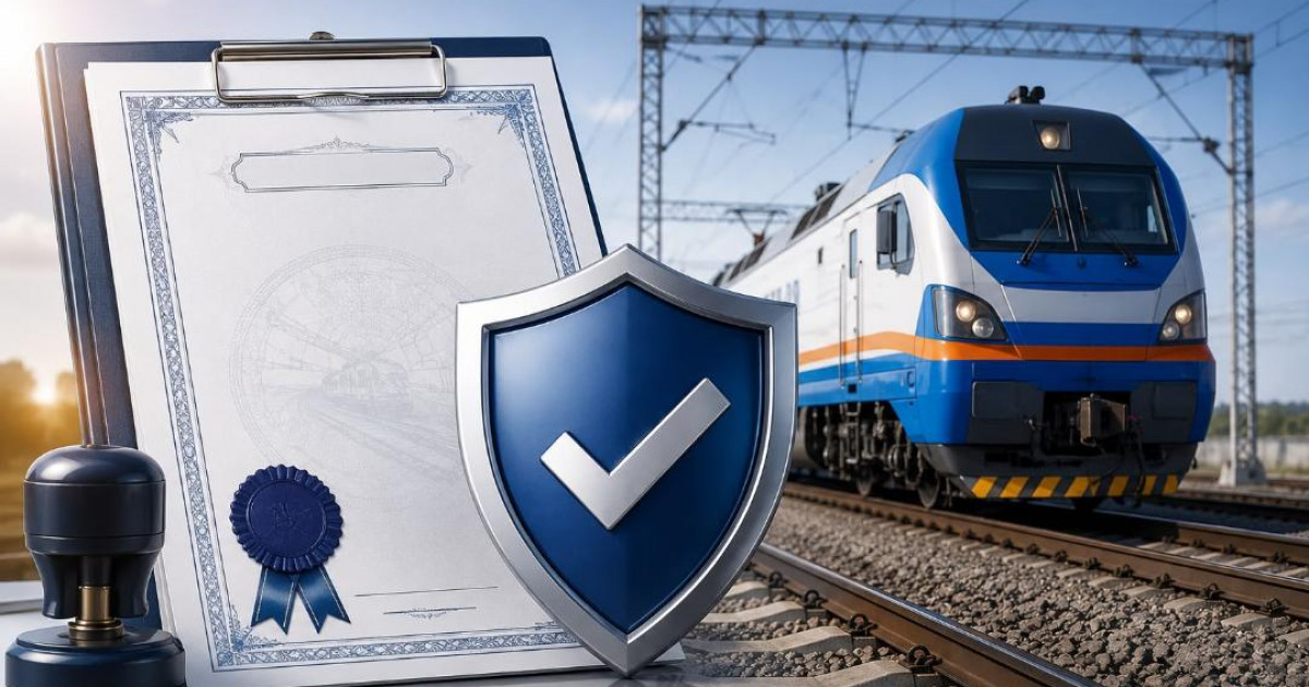 Теміржол көлігінде қауіпсіздік сертификатын беру бойынша жаңа мемлекеттік қызмет іске қосылды