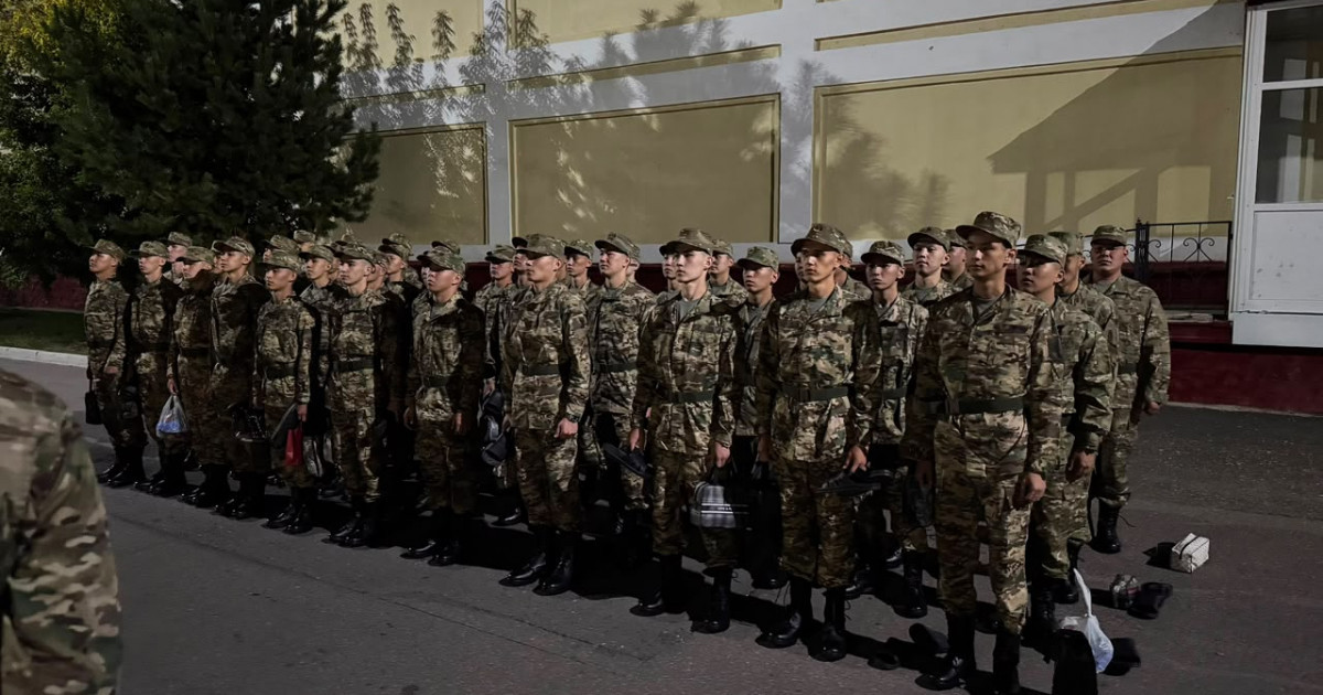 Астаналық бригада жас сарбаздармен толықты