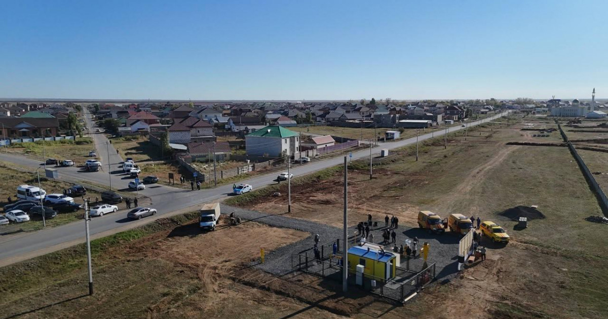 Ауылдағы 730 үйге табиғи газ қосылды