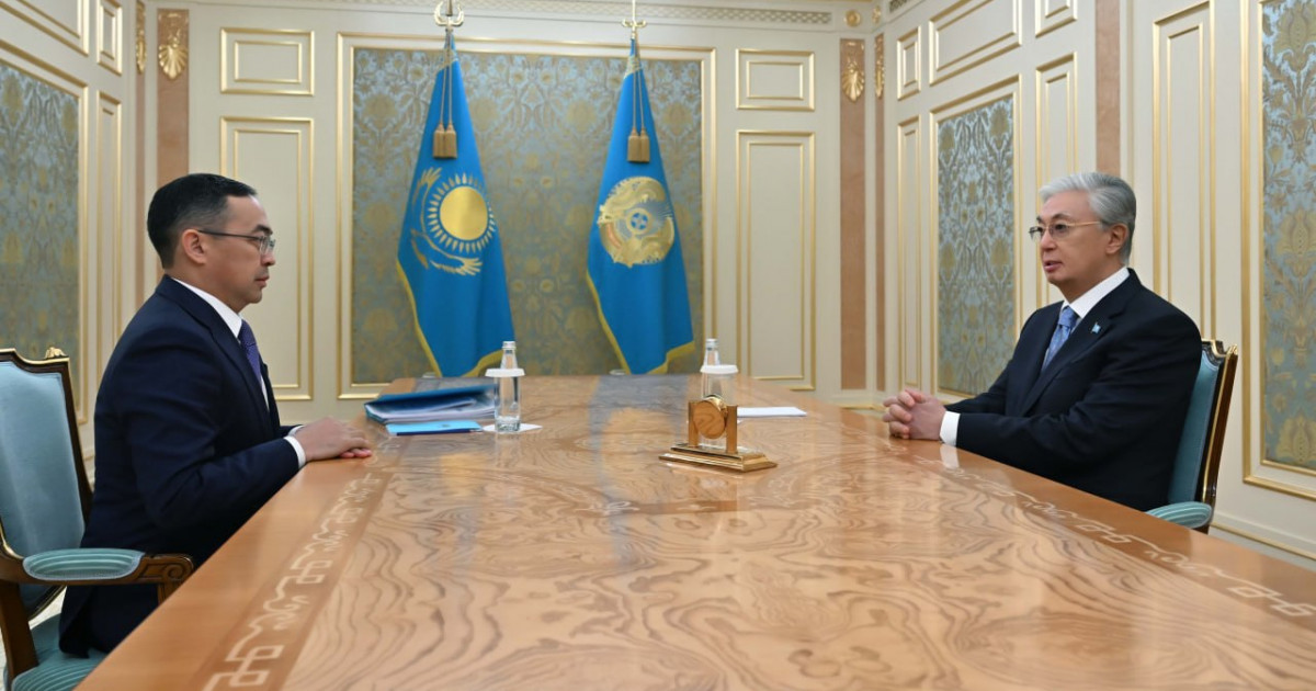 Қасым-Жомарт Тоқаев Мәдениет және ақпарат министрі Арман Қырықбаевты қабылдады