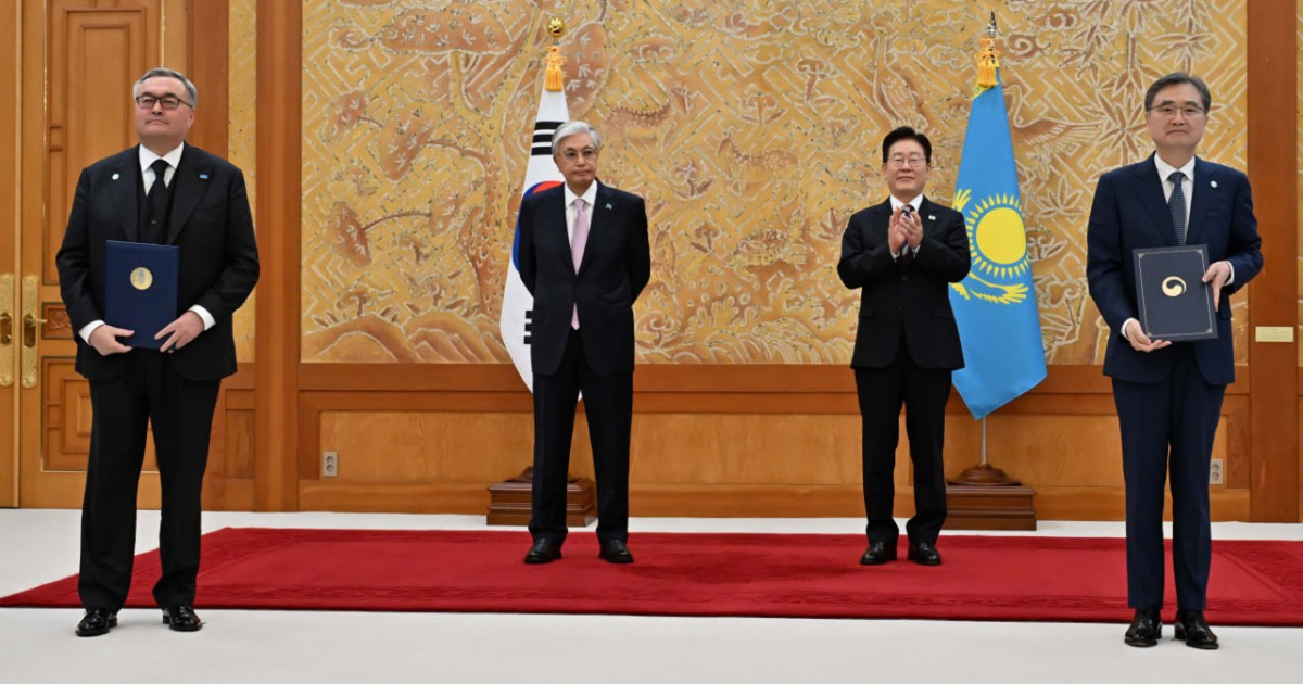 Қазақстан мен Корея қарым-қатынасын жан-жақты стратегиялық серіктестік деңгейіне көтерді