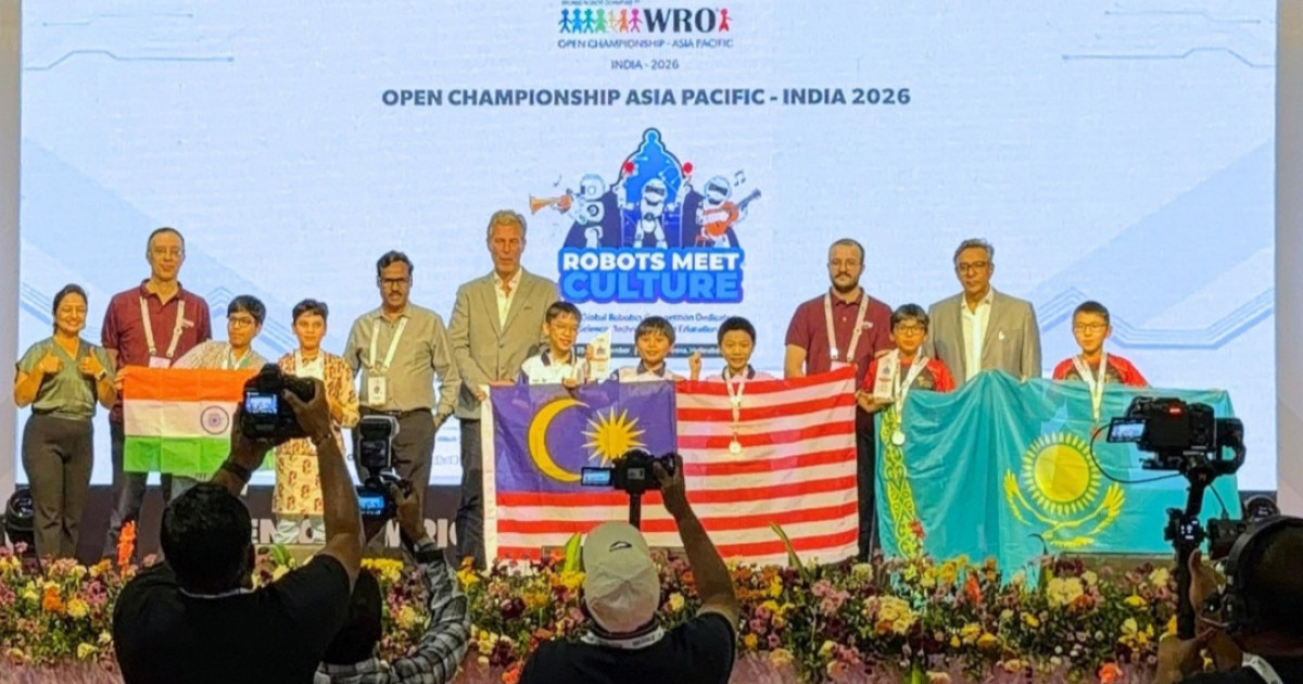 Қазақстандық оқушылар WRO Asia-Pacific 2026 чемпионатында үздік үштікке енді