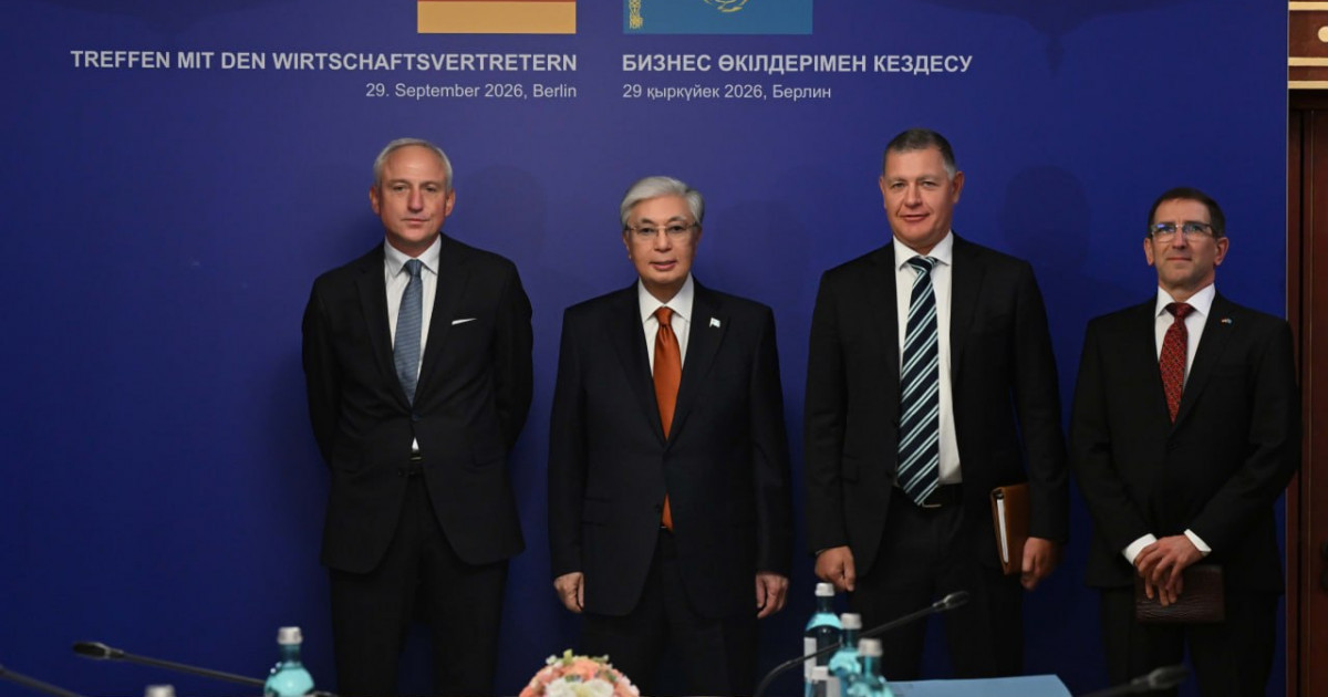 Мемлекет басшысы D.A.R. Metall AG басқарма төрағасы Кристиан Артнерді қабылдады