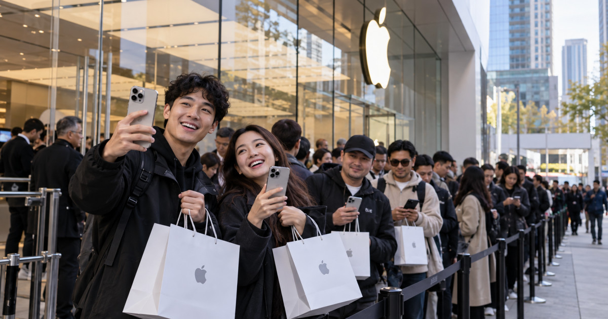Жаңа iPhone 18 сатылымға шықты: әлемнің бірнеше қаласында ұзын-сонар кезек пайда болды