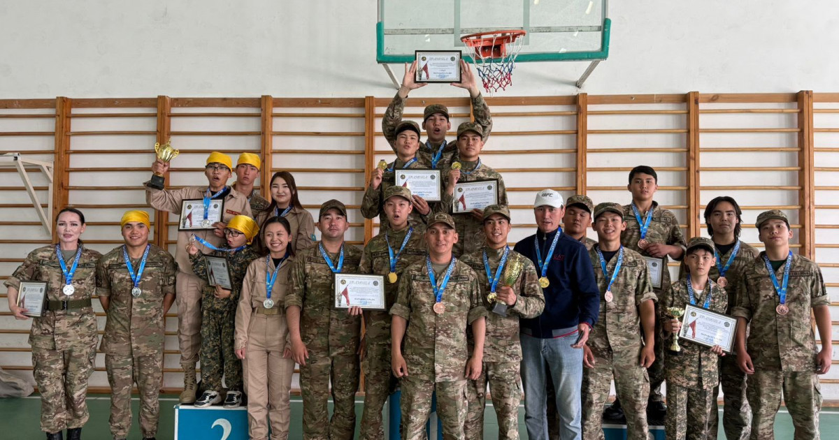 «Жас Бүркіт»: 5573 әскери бөлімінде 20-дан астам жас әскери-патриоттық тәрбие алып жатыр