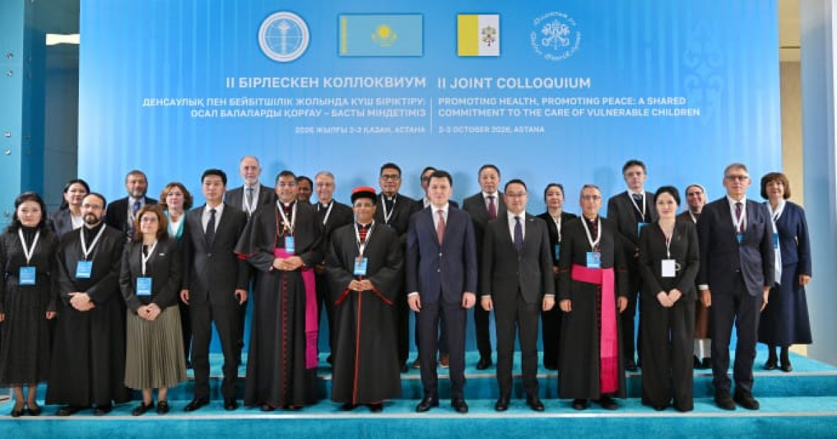 Ерлан Қарин Ватикан делегациясымен кездесті және II бірлескен коллоквиумның ашылуына қатысты