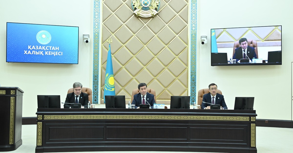 Халық Кеңесінің Төрағасы Мемлекет басшысының Жолдауын іске асыру бойынша негізгі міндеттерді айқындады