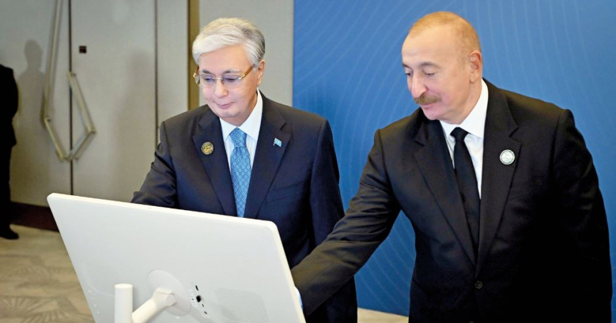 Транскаспий байланыс желісін іске қосты