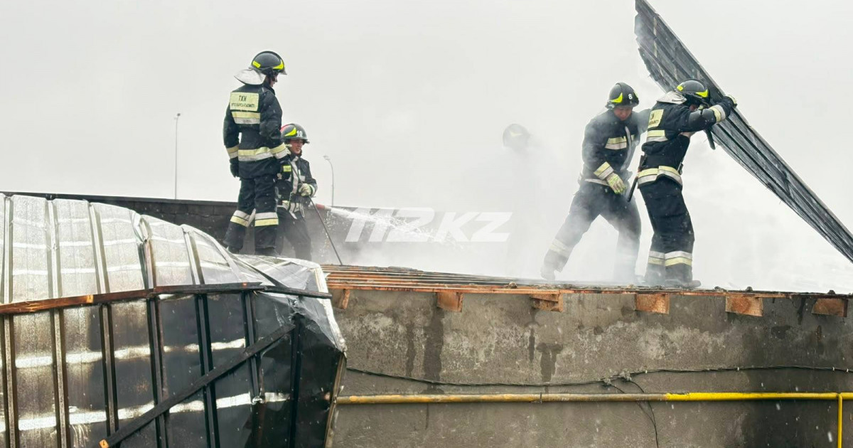 Түркістан облысында дәмхана өртенді