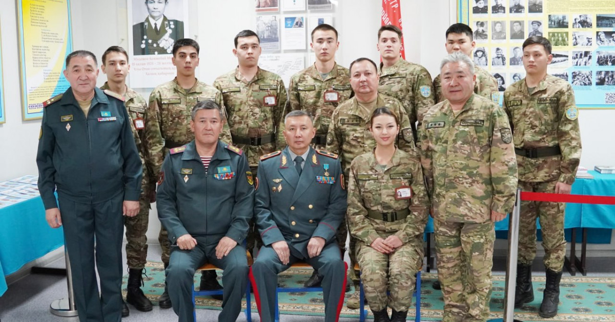 Ұрпақтар эстафетасы: Әскери кафедрада маңызды кездесу өтті